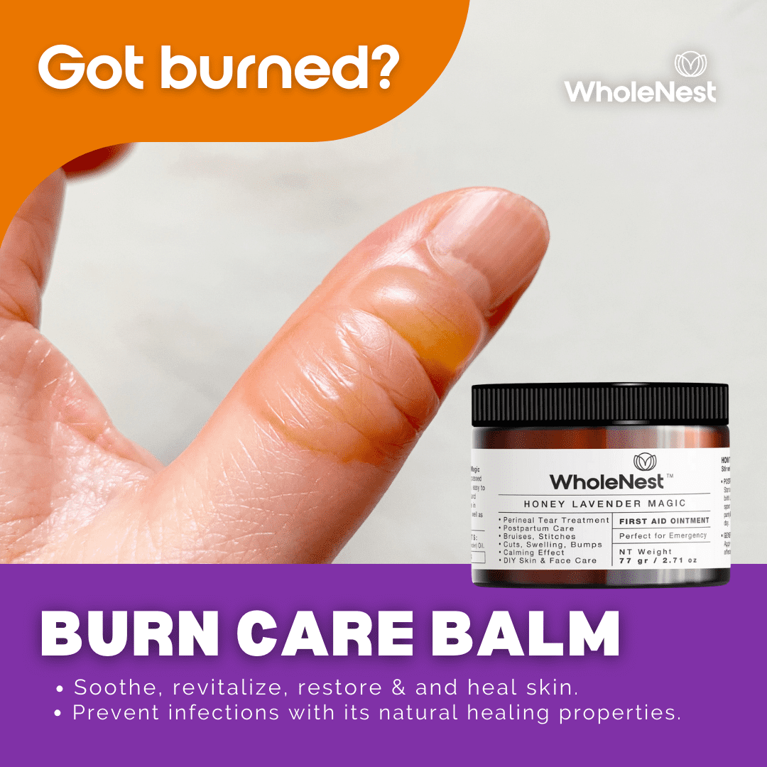 Burns Ointment, First Aid Wound Care, Cuts, Scars, Bruises, Bumps