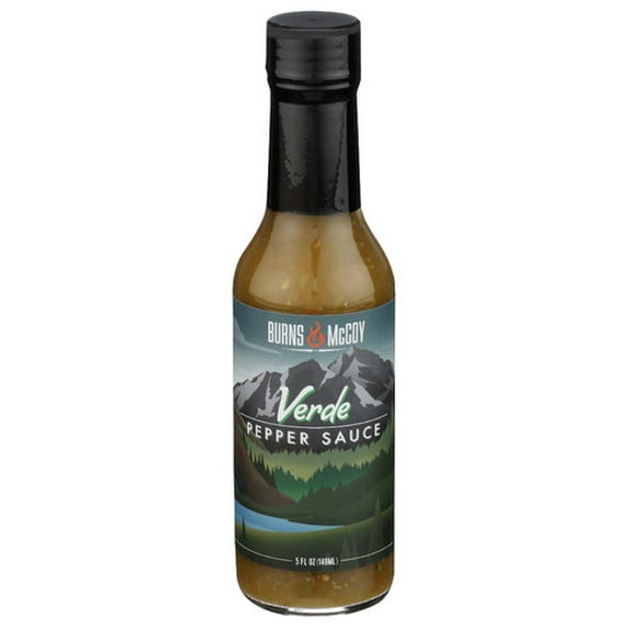 Burns and McCoy Sauce Verde Pepper 5 fl oz Pack of 12