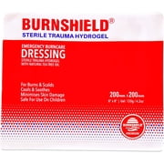 Burnshield Sterile Emergency Burn Dressing 8"x8" 20cm x 20cm Cools The Burn
