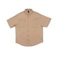 thumbnail image 1 of Burnside B19486244 Baja Short Sleeve Fishing Shirt, Sand - Medium, 1 of 2