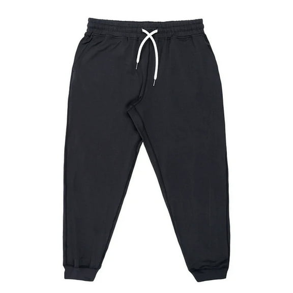 Burnside B5867 Ladies Soft Jersey Jogger-HEATHER BLACK-L