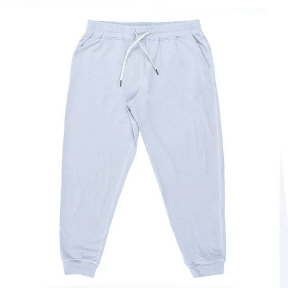 Burnside B5867 Ladies Soft Jersey Jogger-Heather Light Grey-3XL
