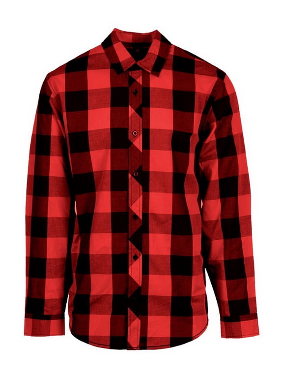 Men's Buffalo Plaid Woven Shirt