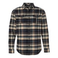 thumbnail image 1 of Burnside Yarn-Dyed Long Sleeve Flannel Shirt, 1 of 4