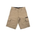 thumbnail image 1 of Burnside Boys Microfiber Cargo Shorts, Sizes 4-18, 1 of 3