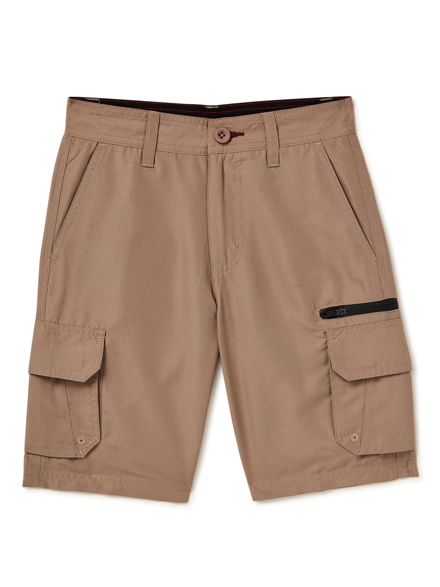 Burnside Boys’ Microfiber Cargo Shorts, Sizes 420