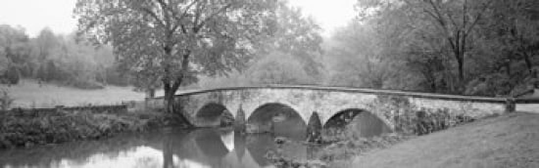 Burnside Bridge Antietam National Battlefield Maryland USA Canvas Art - Panoramic Images (18 x 6)