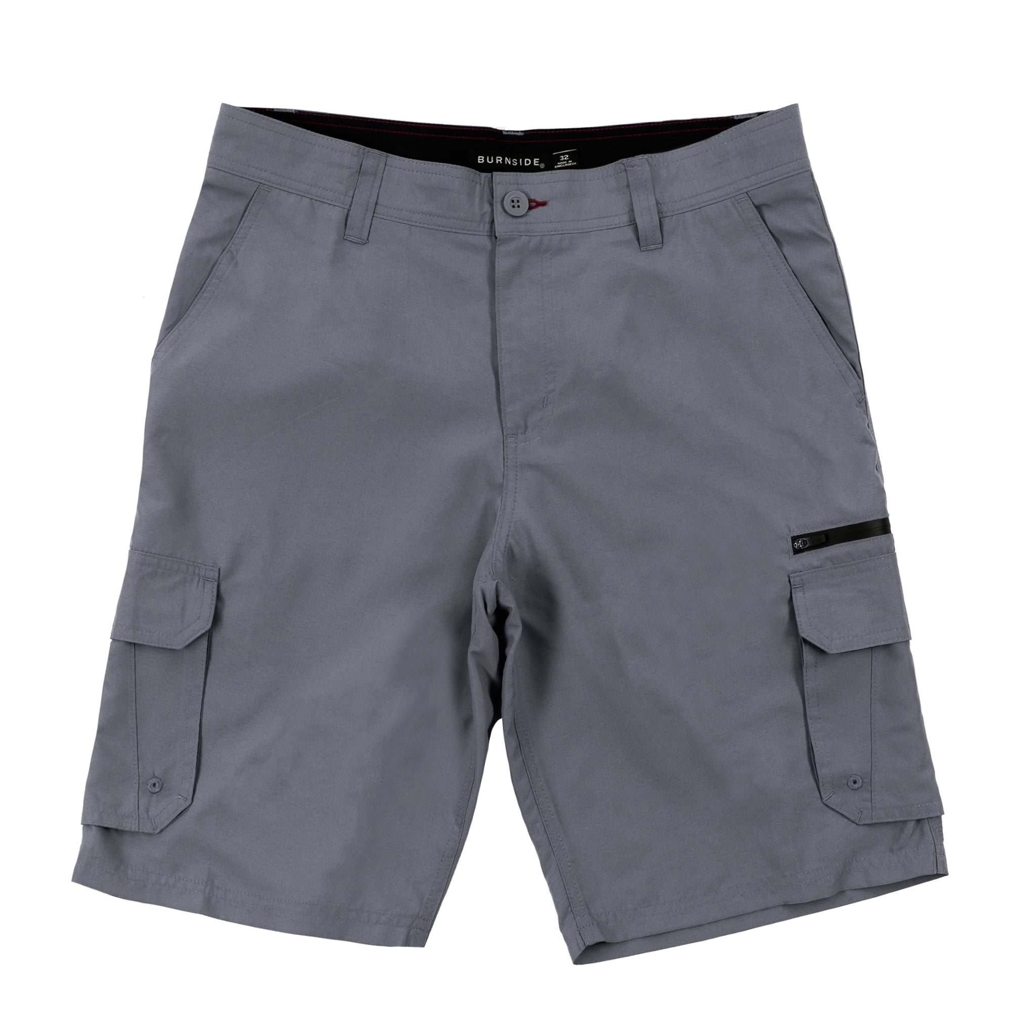 Burnside Cargo Microfiber Shorts, Sizes 30-48