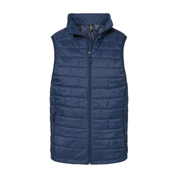 Burnside - Elemental Puffer Vest - 8703 - Navy - Size: L