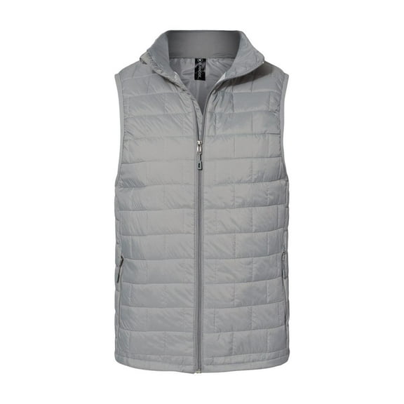 Burnside - Elemental Puffer Vest - 8703 - Steel - Size: XL
