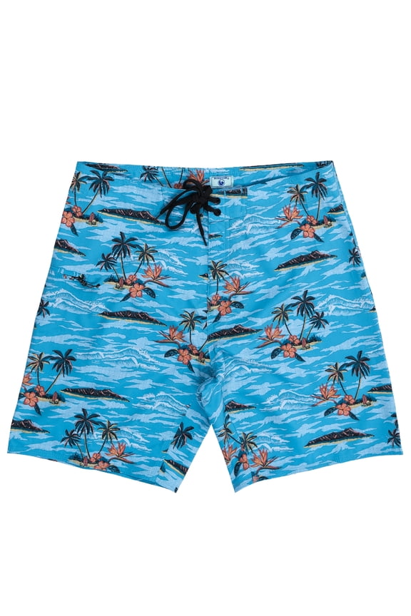 Men's Stretch Boardshorts, 9" Inseam, Sizes 30-38