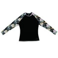 thumbnail image 1 of Burnside Long Sleeve Rashguard (Sizes S-XXL), 1 of 3