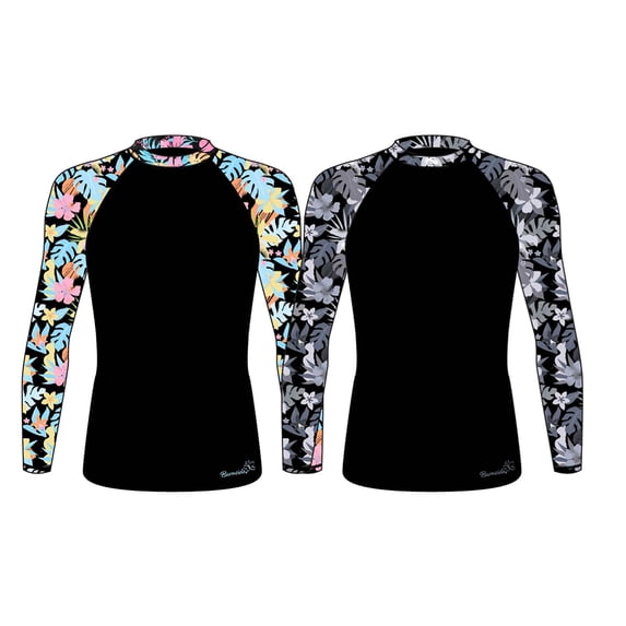 Burnside Long Sleeve Rashguard (Sizes S-XXL)