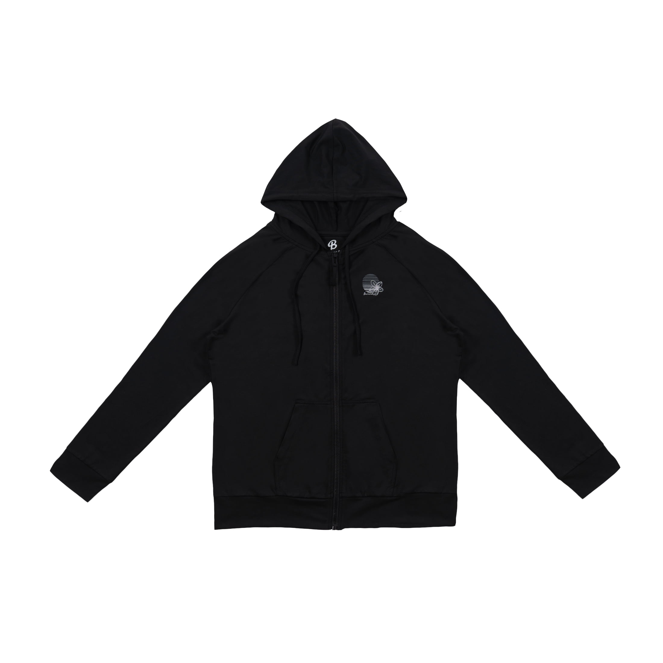 Burnside Long Sleeve Zip Hood (Sizes S-XXL)