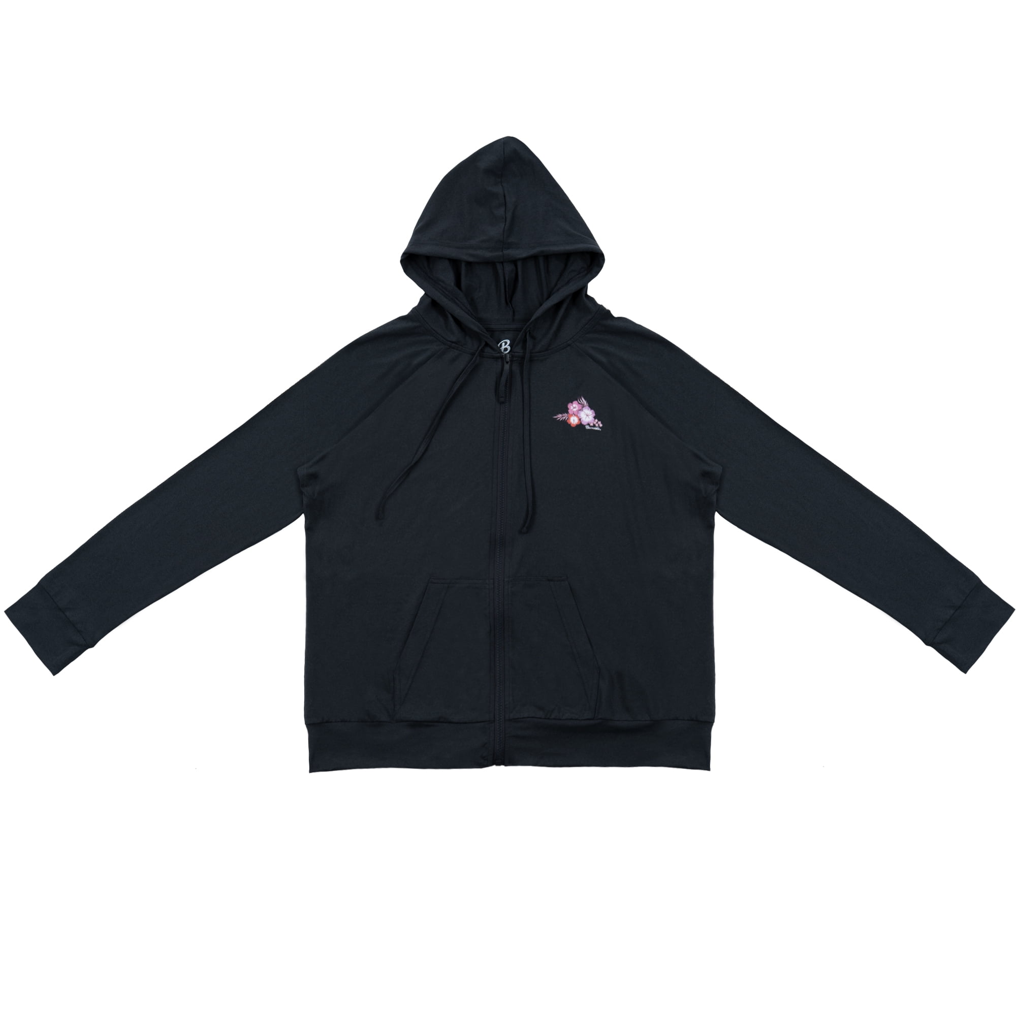 Burnside Long Sleeve Zip Hood (Sizes S-XXL)