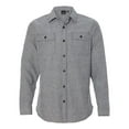 thumbnail image 1 of Burnside Long Sleeve Solid Flannel Oxford Shirt Men's 8200, 1 of 5