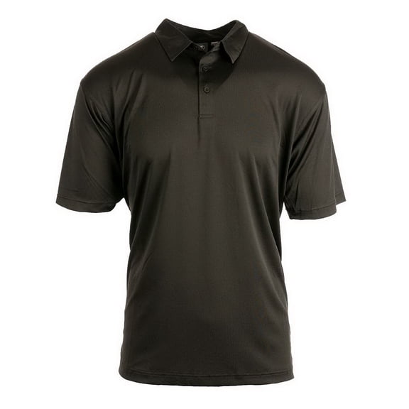 Burnside Men 0101 S/S Golf Polo (as1, Alpha, 3X_l, Regular, Regular, Black)