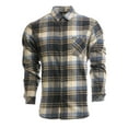 thumbnail image 1 of Burnside Open Pocket Long Sleeve Flannel Shirt, 1 of 3