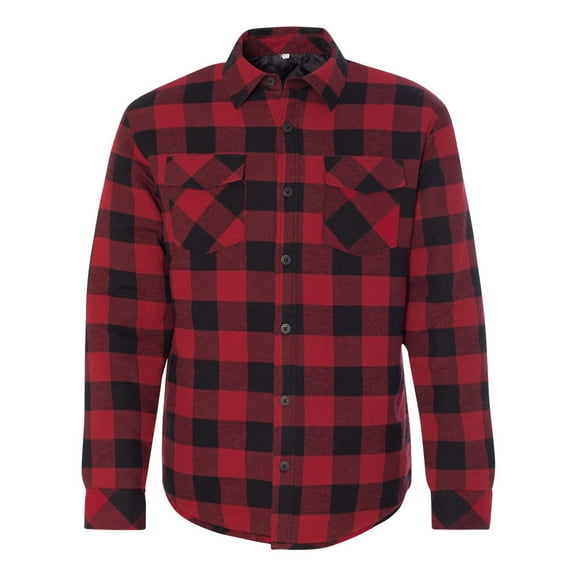 Burnside Quilted Flannel Jacket Size up to 3XL