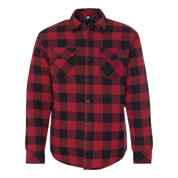 Burnside Quilted Flannel Jacket Size up to 3XL