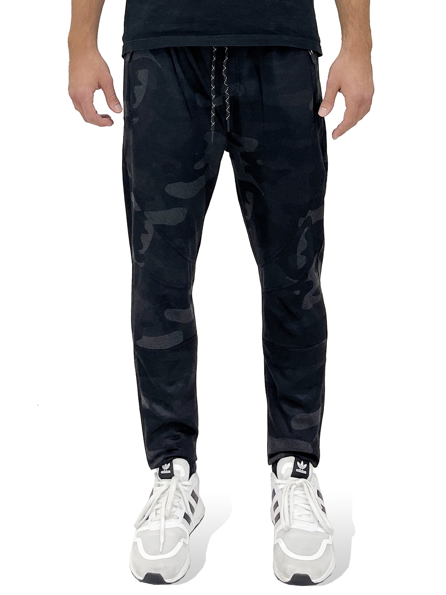 Burnside Men s 4 Way Stretch Soft Tech Fleece Jogger Sweatpants