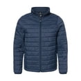 thumbnail image 1 of Burnside Men's Elemental Full-Zip Puffer Golf Jacket, X-Large Navy Blue -, 1 of 2