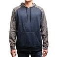 thumbnail image 1 of Burnside Men's Go Anywhere Performance Fleece Pullover 3XL NAVY/HTH CHAR, 1 of 3