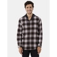 thumbnail image 1 of Burnside Men's Hooded Flannel Shirt with Long Sleeves, Sizes S-2XL, 1 of 5