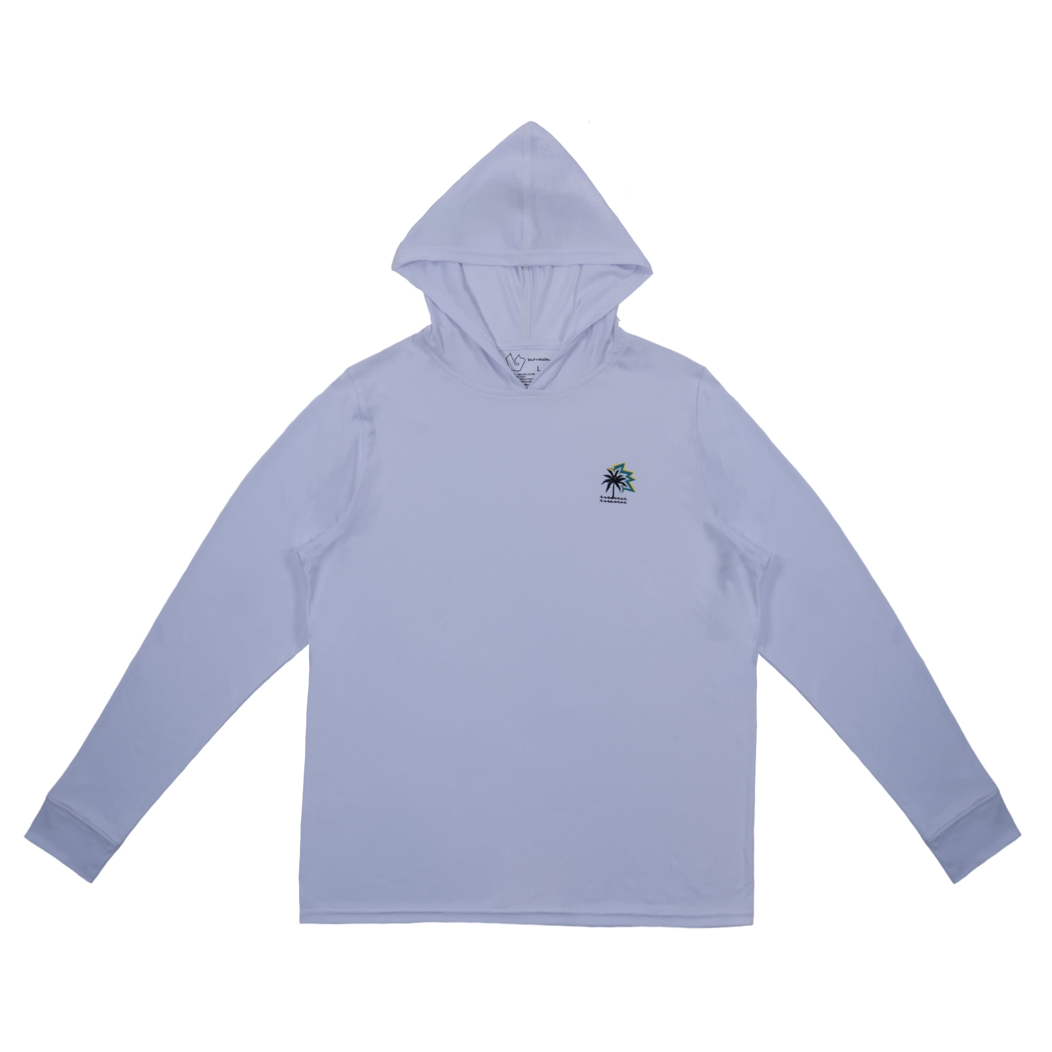 Burnside Men's Hooded Long Sleeve Swim Tee, Sizes S-XXL