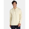thumbnail image 1 of Burnside Men's Jacquard Fleece Button Front Shirt with Long Sleeves, Sizes S-2XL, 1 of 5