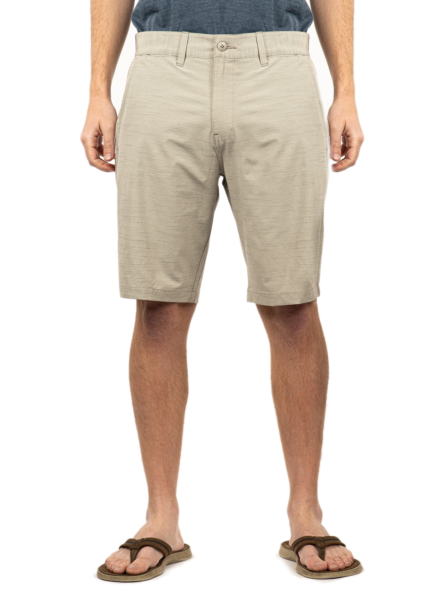 Burnside Men's Land & Sea 20" Hybrid Stretch Flat Front Shorts, Sizes