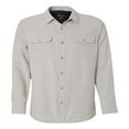 thumbnail image 1 of Burnside Men's Long Sleeve Solid Flannel Shirt, 1 of 5