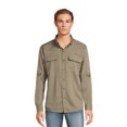thumbnail image 1 of Burnside Men's and Big Men's Long Sleeve Utility Shirt with Pockets, Sizes M-2XL, 1 of 5