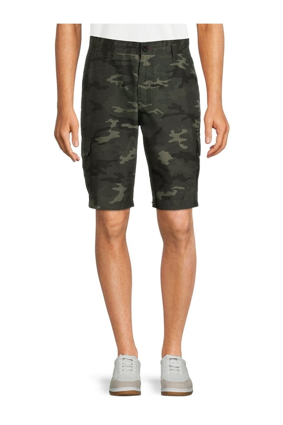 Men's Microfiber 10" Cargo Shorts, Waist Sizes 30"-40", Mens Shorts