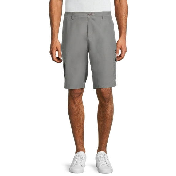 Burnside Men's Microfiber 10" Cargo Shorts, Waist Sizes 30"-40", Mens Shorts