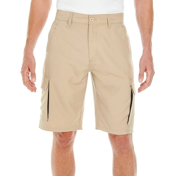 Burnside Men's Microfiber Cargo Short - B9803