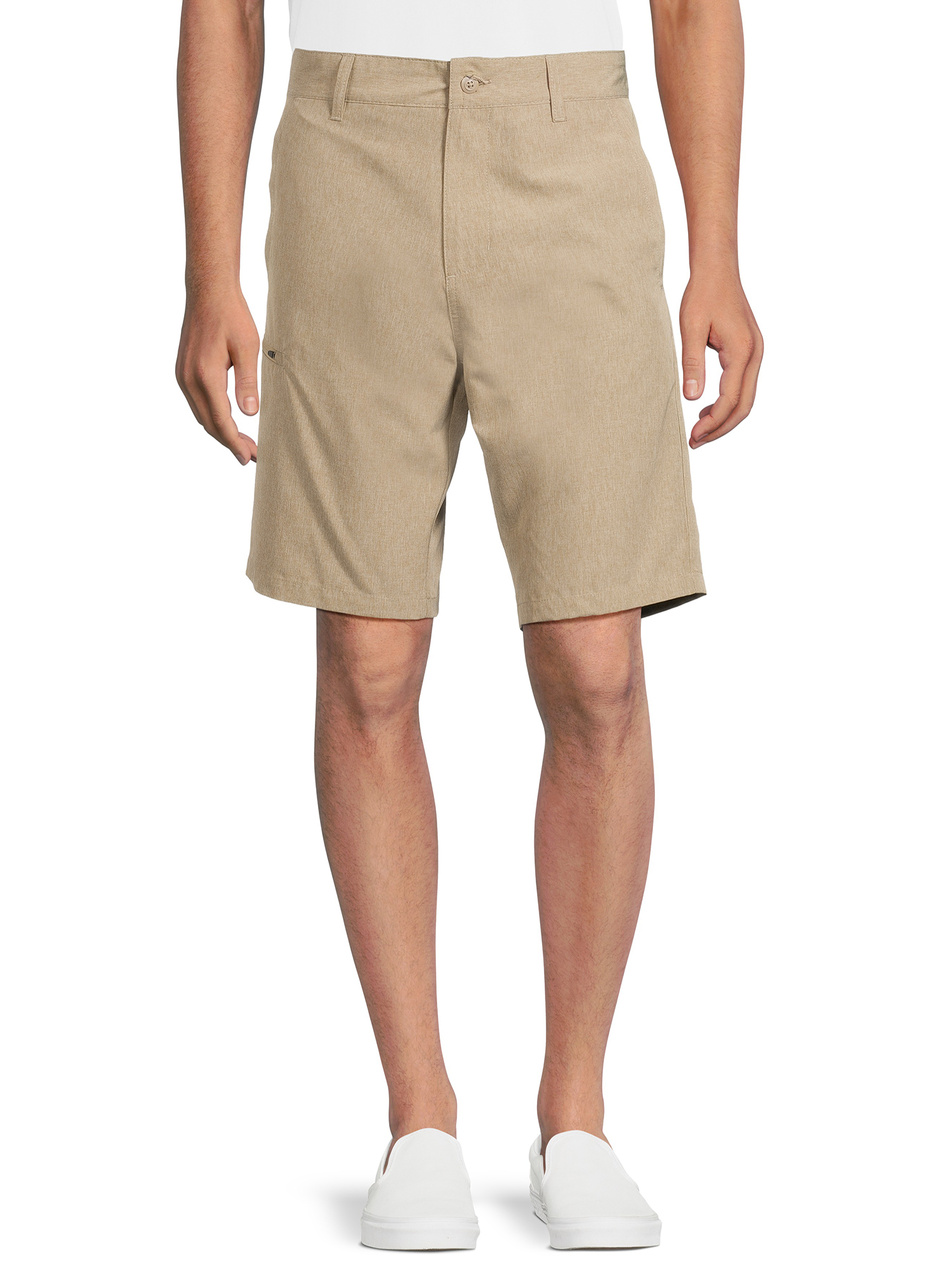 Burnside Men's Microfiber Cargo Shorts, 9" Inseam, Sizes 30-40