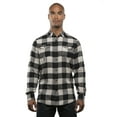 thumbnail image 1 of Burnside Men's Plaid Flannel Shirt - B8210, 1 of 4