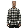 thumbnail image 1 of Burnside Men's Plaid Flannel Shirt, 1 of 1