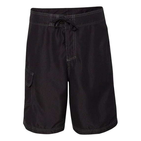 Burnside Men's Solid Board Short 36 BLACK
