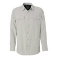 thumbnail image 1 of Burnside Solid Long Sleeve Flannel Shirt, 1 of 5