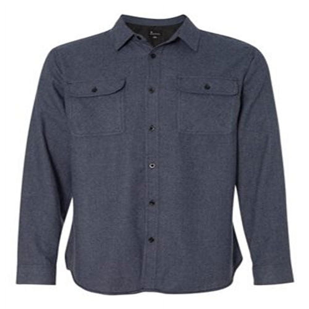 Burnside Men's Solid Flannel Shirt