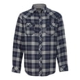 thumbnail image 1 of Burnside Men's Yarn-Dyed Long Sleeve Flannel Shirt, Style 8210, 1 of 3