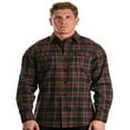 thumbnail image 1 of Burnside Men's Yarn-Dyed Long Sleeve Flannel Shirt, 1 of 3