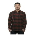 thumbnail image 1 of Burnside Men's Yarn-Dyed Long Sleeve Flannel Shirt, 1 of 3