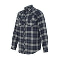 thumbnail image 1 of Burnside Men's Yarn-Dyed Long Sleeve Flannel Shirt, 1 of 3