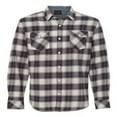 thumbnail image 1 of Burnside Men's Yarn-Dyed Long Sleeve Flannel Shirt, 1 of 4