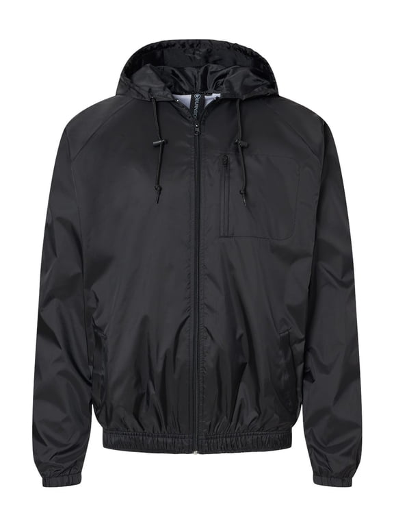 Men's Nylon Hooded Coaches Jacket