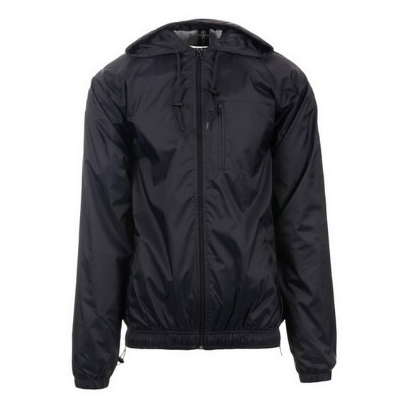 Burnside Mens Mentor Hooded Coaches Jacket