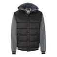 thumbnail image 1 of Burnside Nylon Vest with Fleece Sleeves Size up to 3XL, 1 of 5